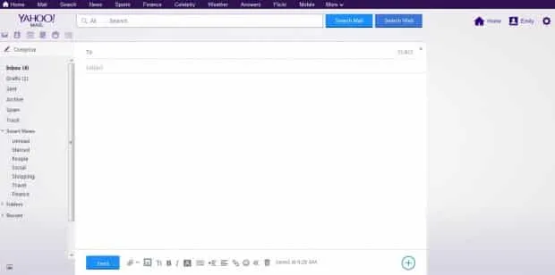 yahoo blank email yahoo blank email