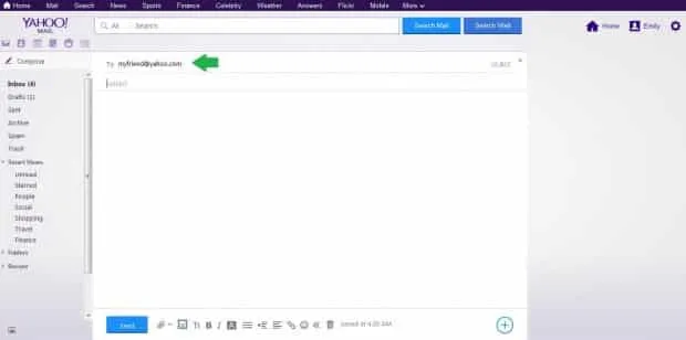yahoo email recipient yahoo email recipient