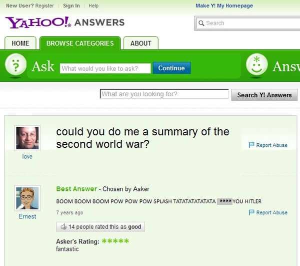 yahoo funny