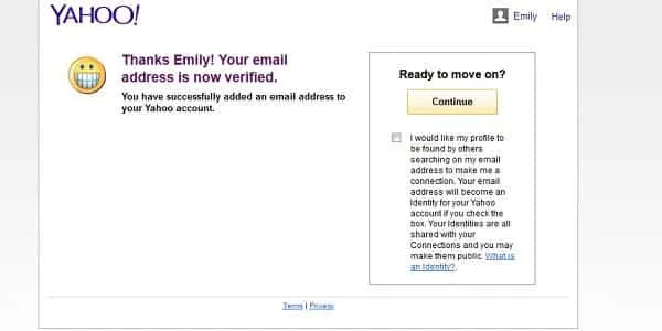 yahoo mail forwarding scroll down yahoo email verified