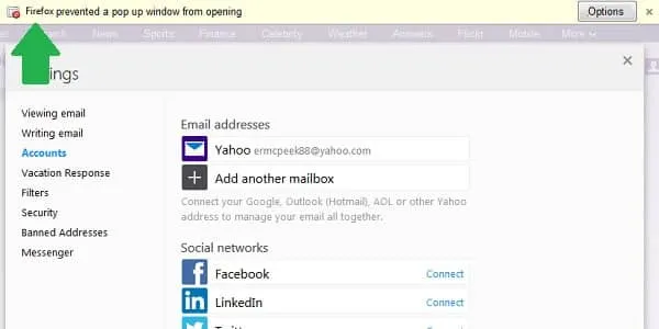 yahoo mail forwarding scroll down yahoo mail forwarding popup blocked