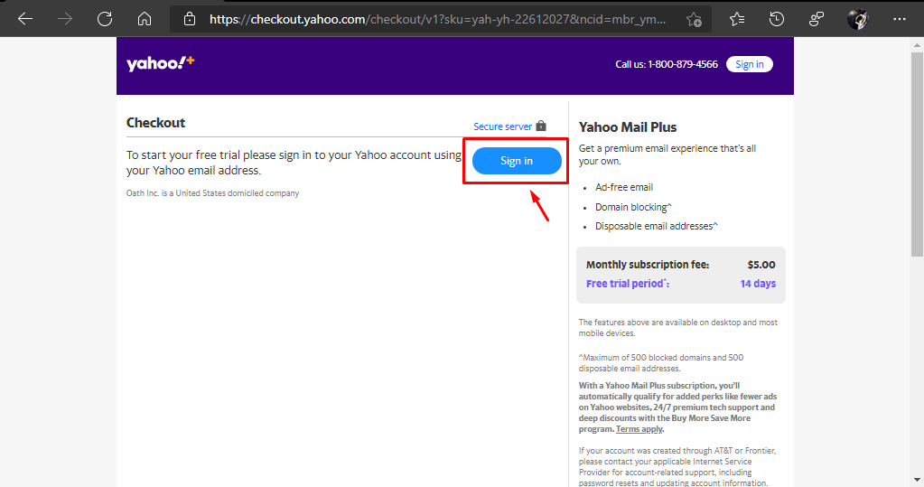 yahoo mail plus