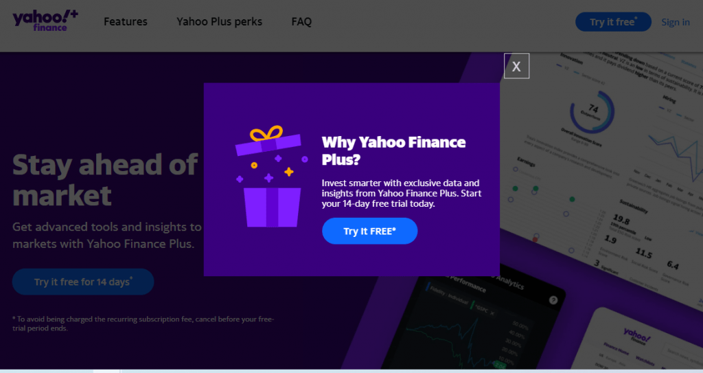 Yahoo Finance