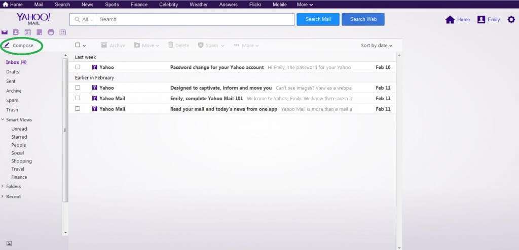 How To Send A Message Video Image And File With Yahoo