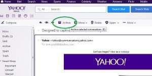 yahoo archive email