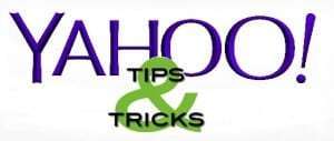 yahoo tips and tricks